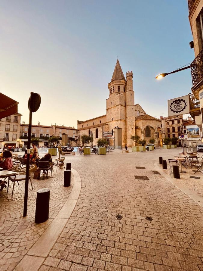 Le Casimir - Superbe T3 En Plein Centre Ville Renove Avec Gout - Wifi เบซิเยร์ ภายนอก รูปภาพ